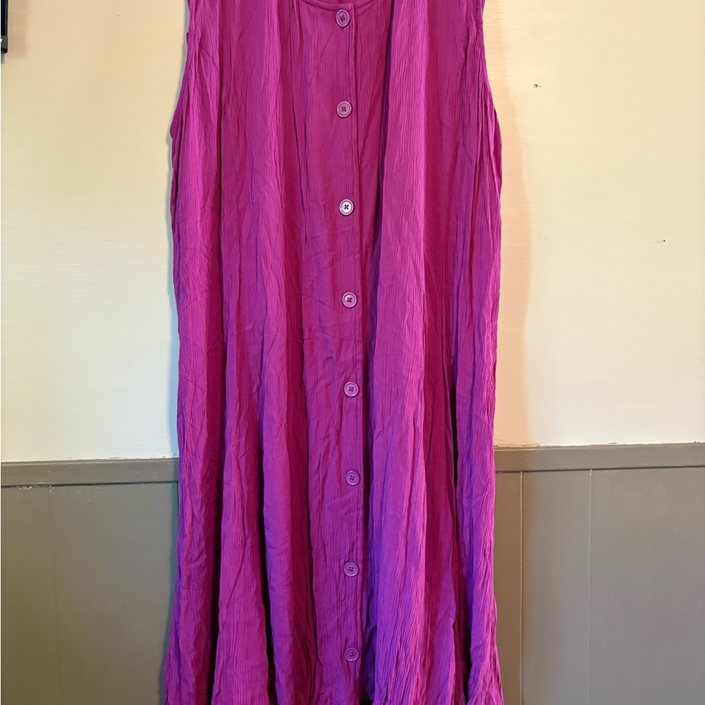 Woman Within Pink Maxi Dress